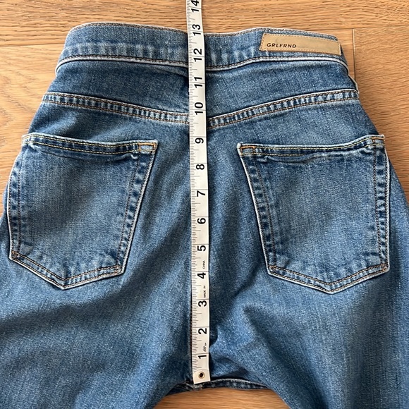GRLFRND Denim Joan You're So Vain Crop High-Rise Jeans - Size 26 - Picture 15 of 16
